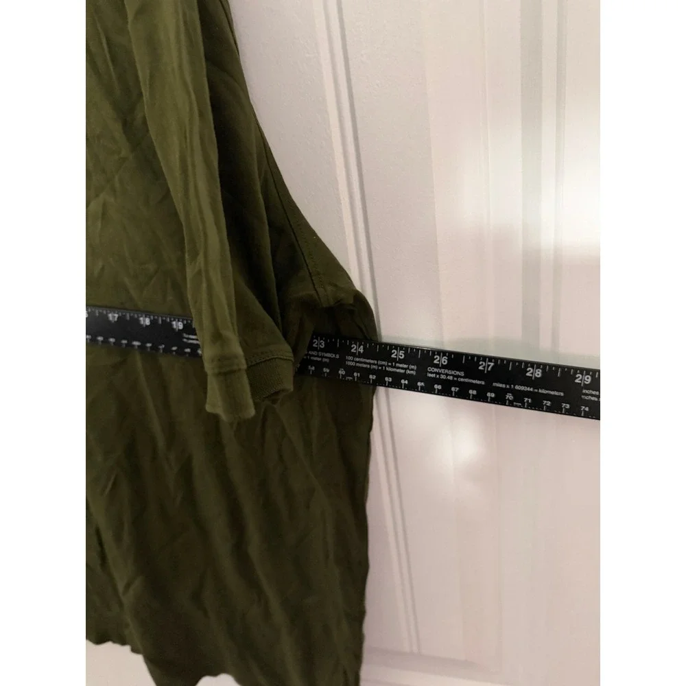 Banana Republic Polo Shirt Mens XL Tall Luxe Touch Performance Olive EUC